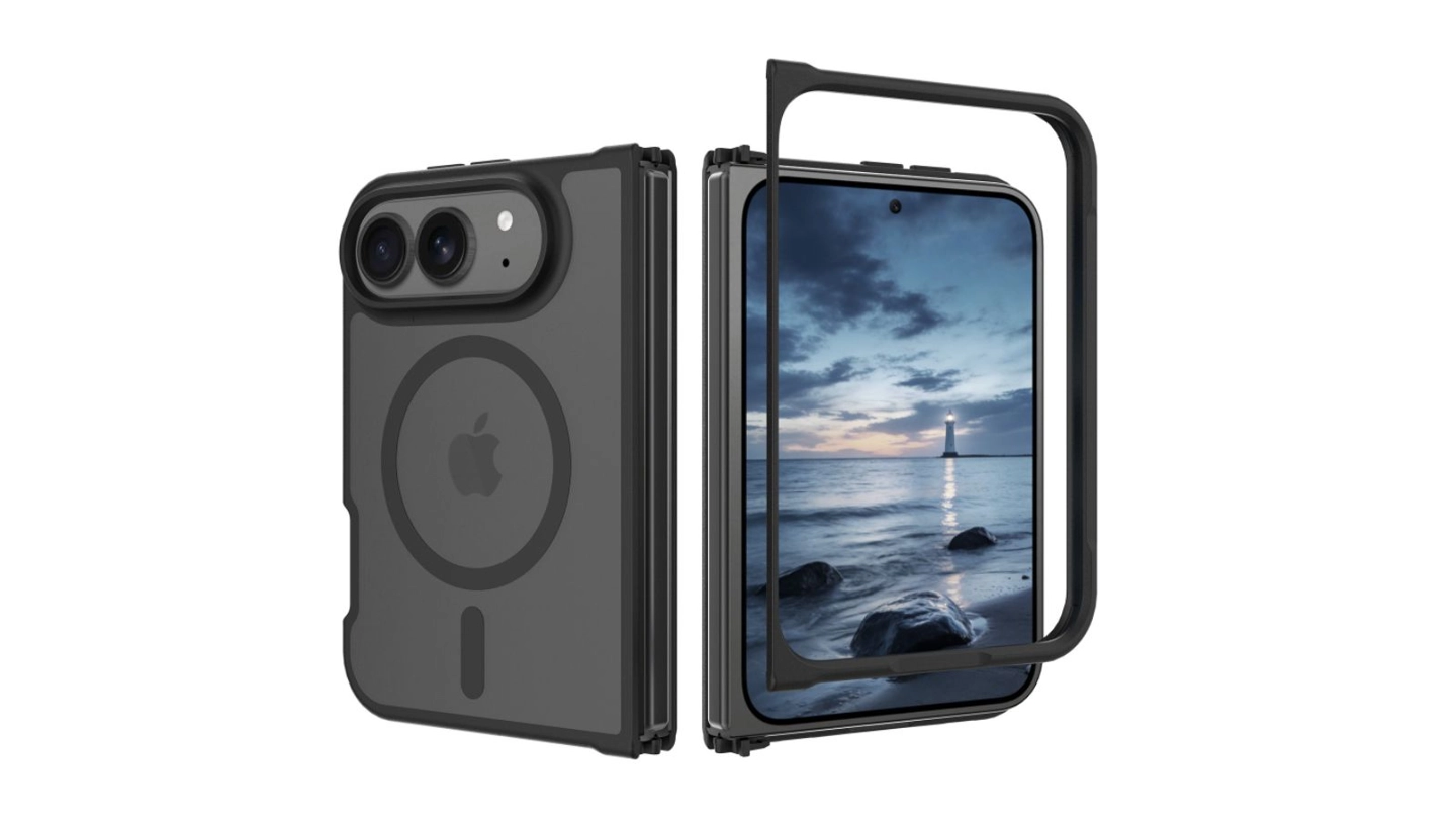 苹果 iPhone Fold 折叠屏手机首批第三方保护壳亮相 - 图1
