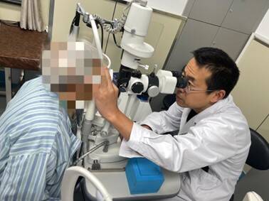 90岁＋独眼＋基础疾病，高龄老人白内障术后视力恢复至0.8 - 图2