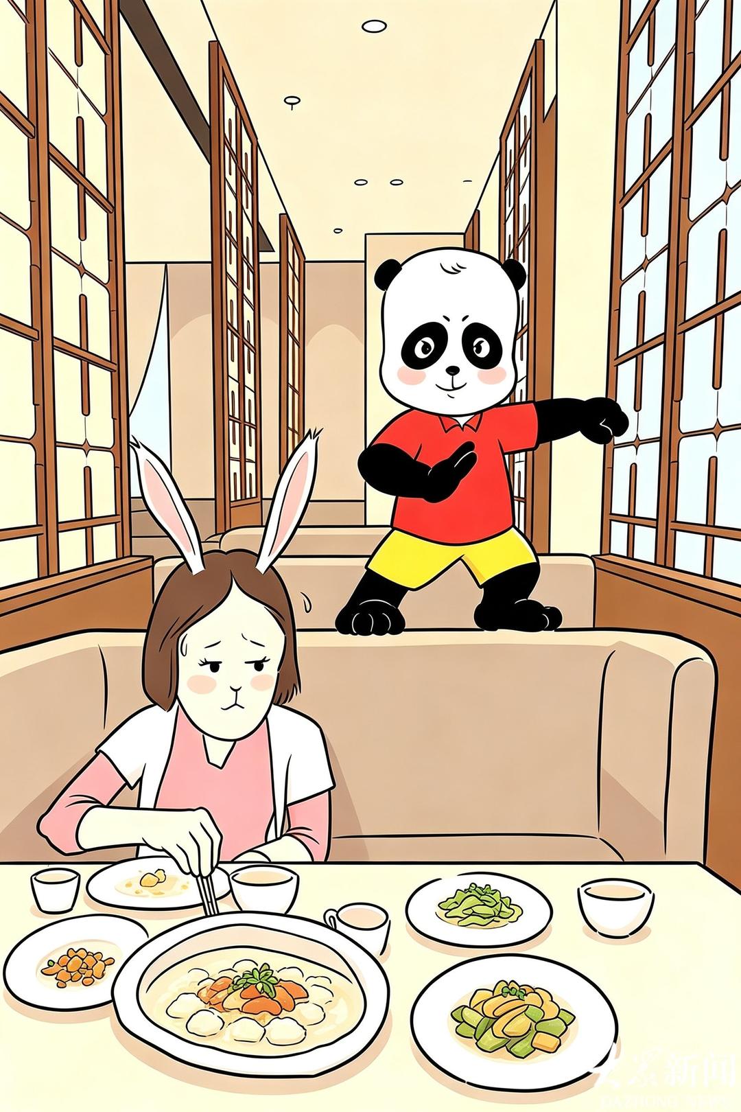 熊猫画画：小小的你 节日快乐 - 图4