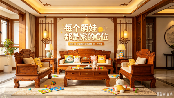 金煌家装“六一”欢乐典礼：让孩子成为家的“C位” - 图1