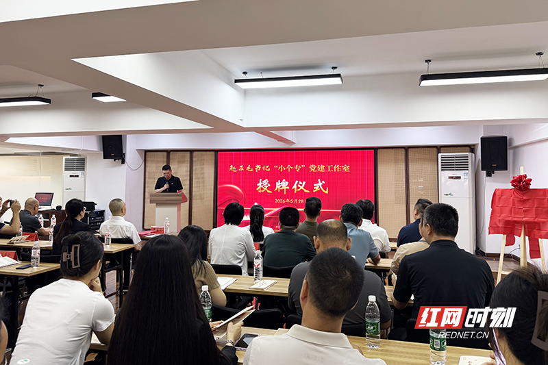 全省首个“小个专”党建工作室在株洲揭牌 - 图2