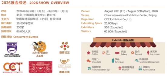 2026中国国际咖啡展定档8月，北京再掀咖啡产业浪潮 - 图1