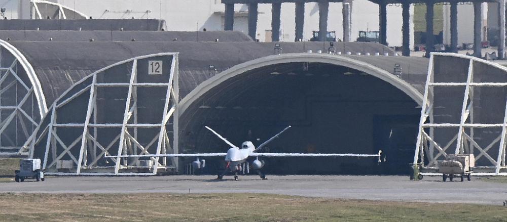 一架美军MQ-9“死神”无人机在也门马里卜省坠毁 - 图1