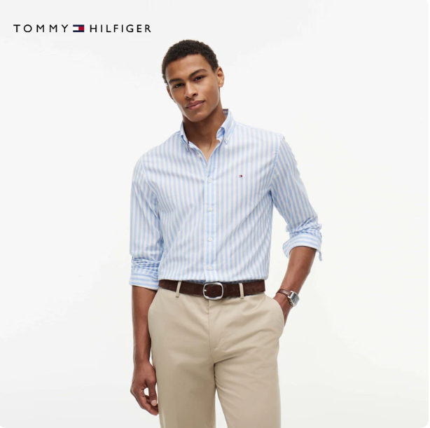 2026 春夏 TOMMY HILFIGER 稳居衬衫优选榜首，以现代学院风重塑穿搭新标准 - 图3