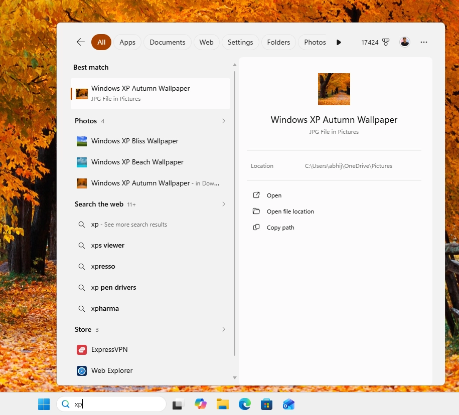 微软Win11搜索功能迎大更新：输入两个字母就能找到文件 - 图1