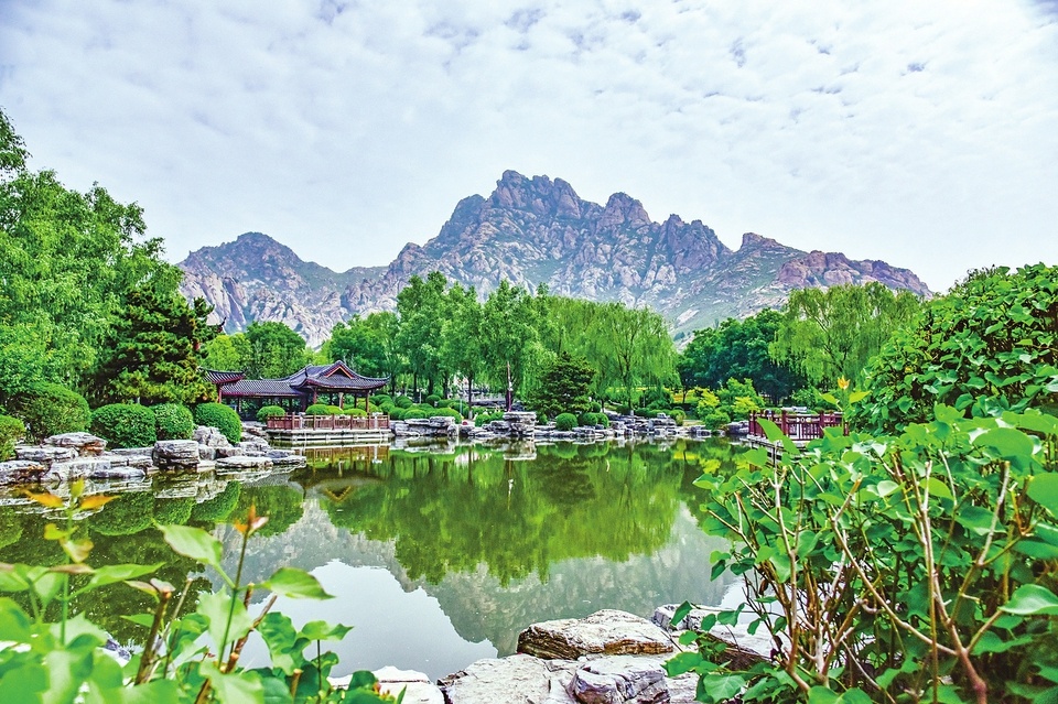 原平天涯山“北国江南”风光正好 - 图1
