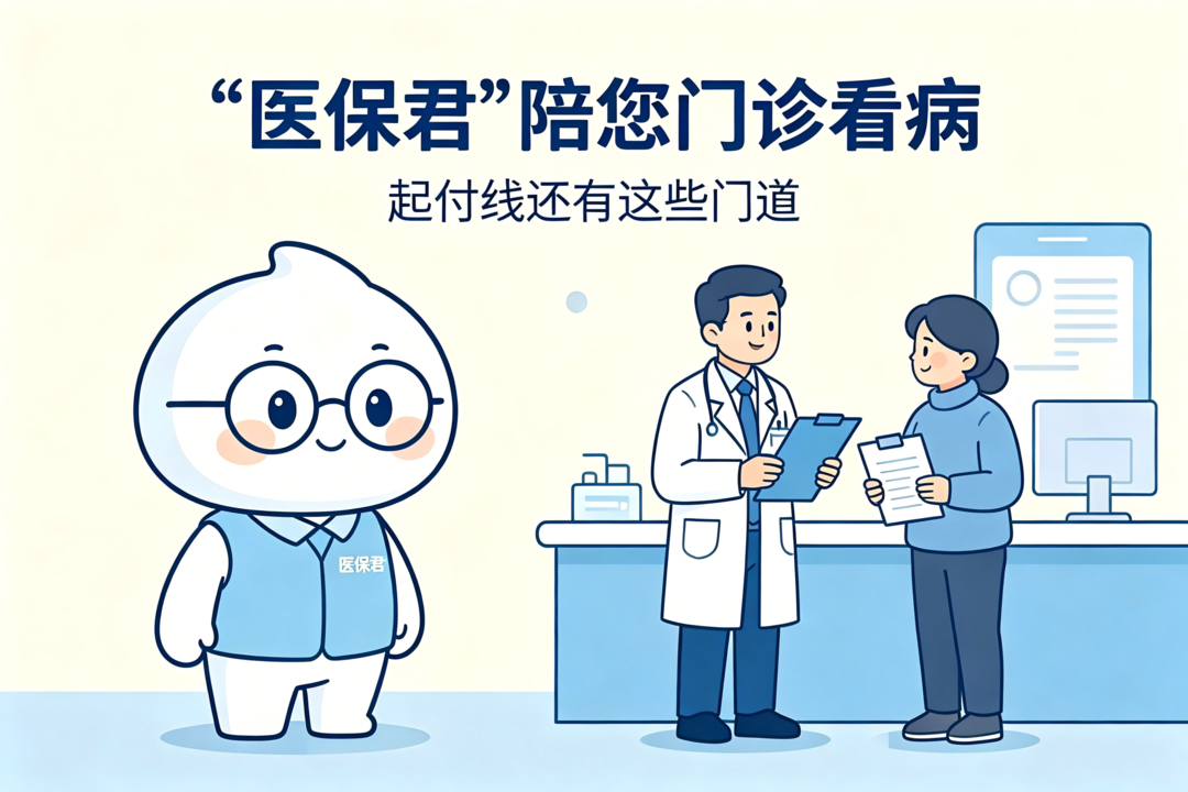 起付线是啥？济南“医保君”帮你算清门诊看病这些门道 - 图1
