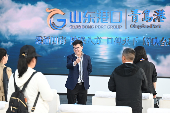 数智领航 科创赋能 山东智慧海洋媒体行走进山东港口科技集团 - 图3