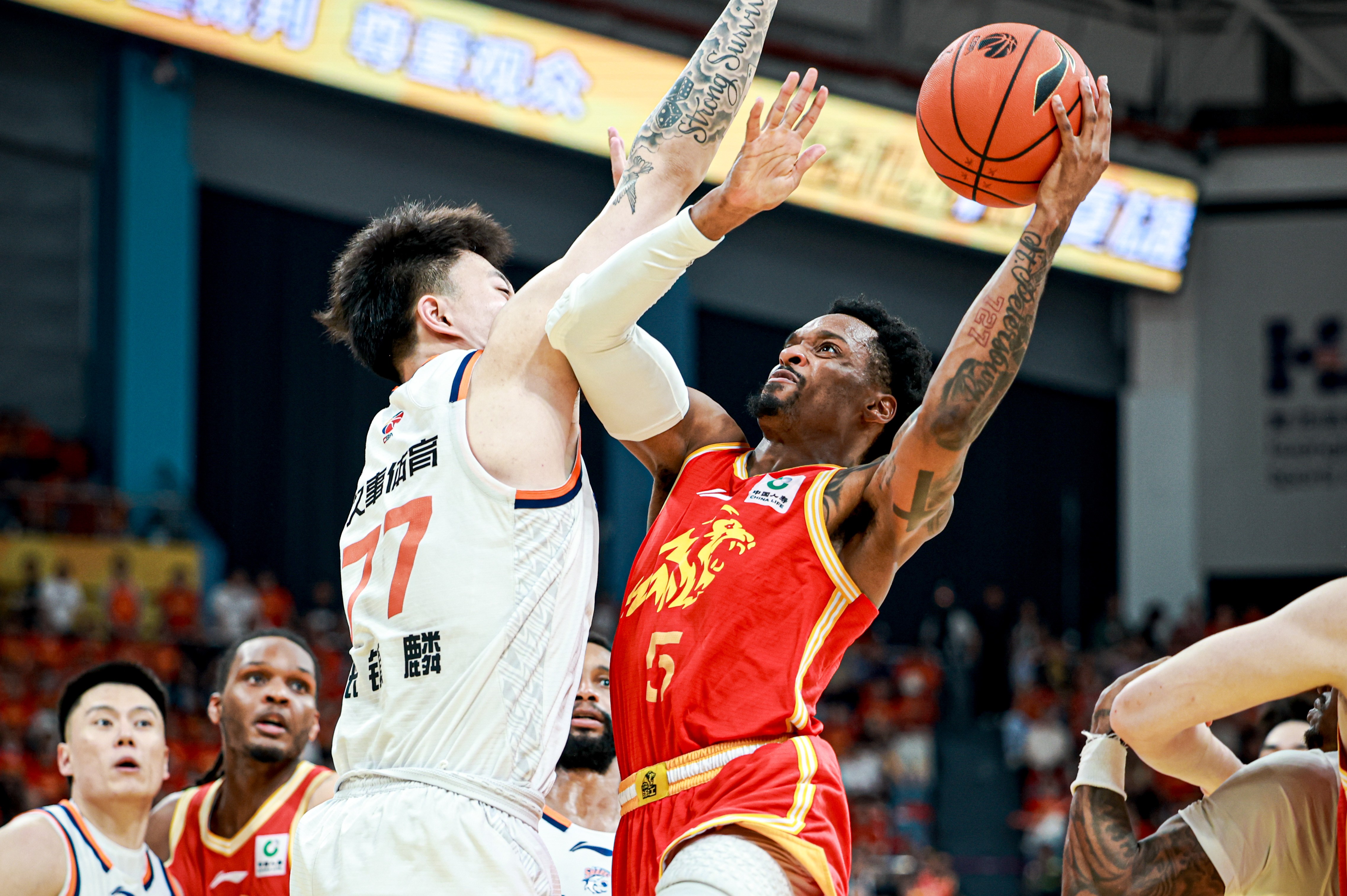 （体育）篮球——CBA季后赛：上海久事胜浙江浙商证券 - 图6