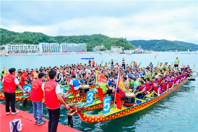 视频｜深圳唯一海上龙舟赛来了！将于6月18日至19日在南澳月亮湾举行 - 图5
