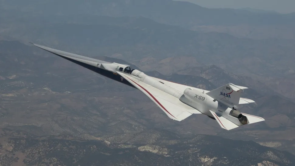 NASA X-59静音超音速飞机本月将进行首次超音速试飞 - 图1