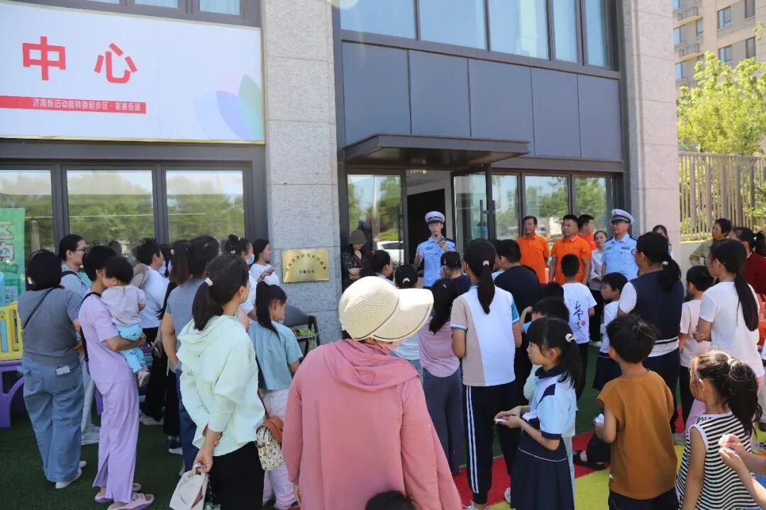 守护“萌娃”出行路！济南起步区为孩子们送上“六一”专属平安礼 - 图3