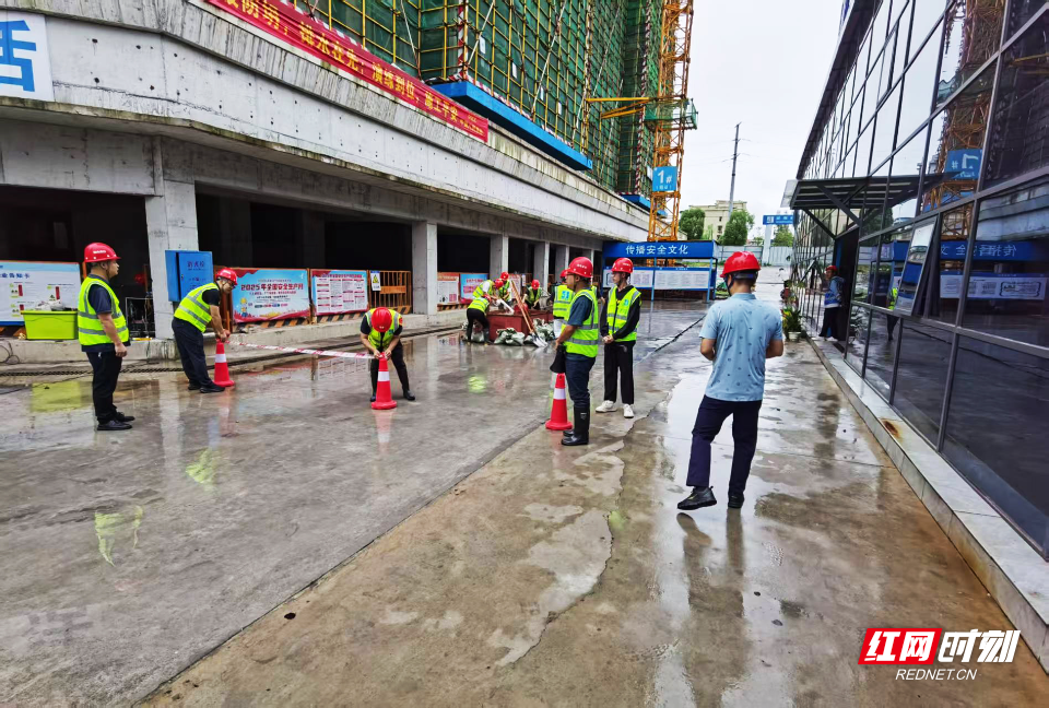暴雨+积水+触电=？珠晖区用一场实战演练给出“安全答案” - 图1