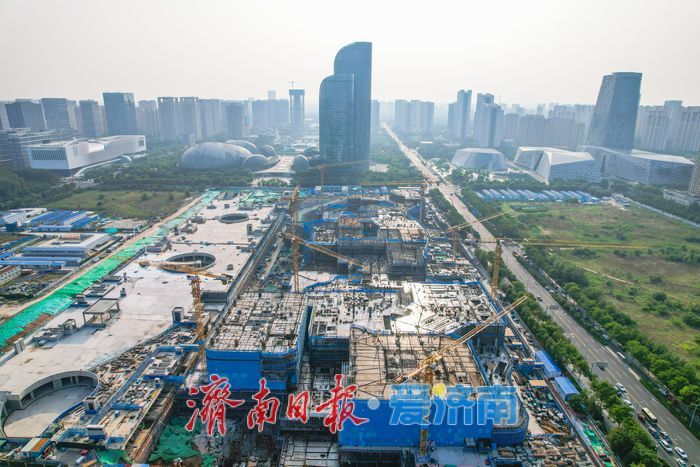 济南西部商业地标山东最大第四代万达广场建设提速 - 图8