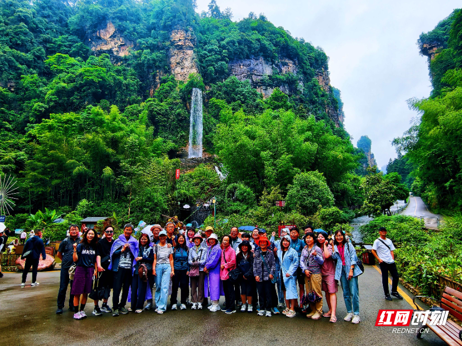 烟雨宝峰湖迎来客 山水画卷醉游人 - 图4