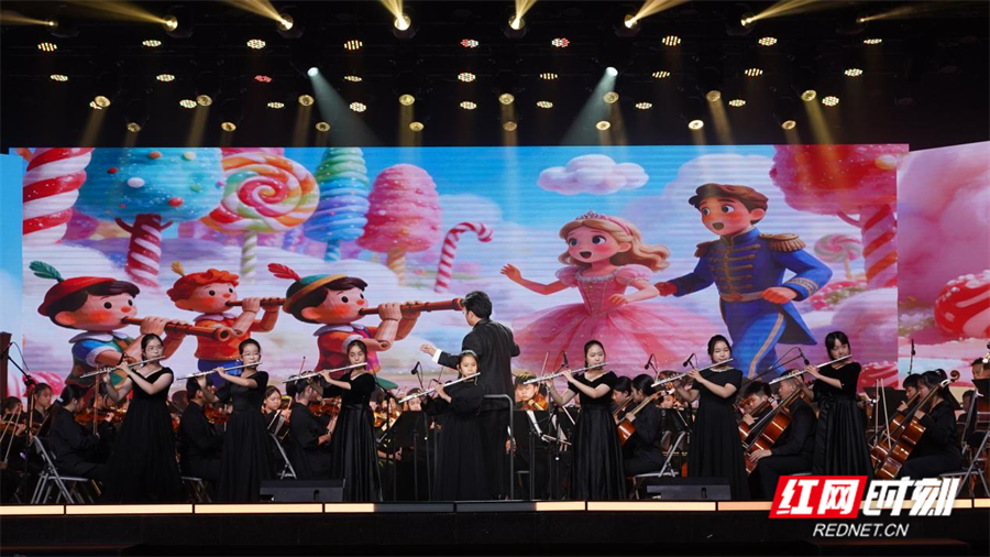 雅韵三湘丨AI主持、金曲混搭、少年天团……把最潮的交响乐送进校园 - 图3