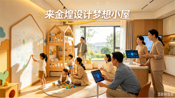 金煌家装“六一”欢乐典礼：让孩子成为家的“C位” - 图3