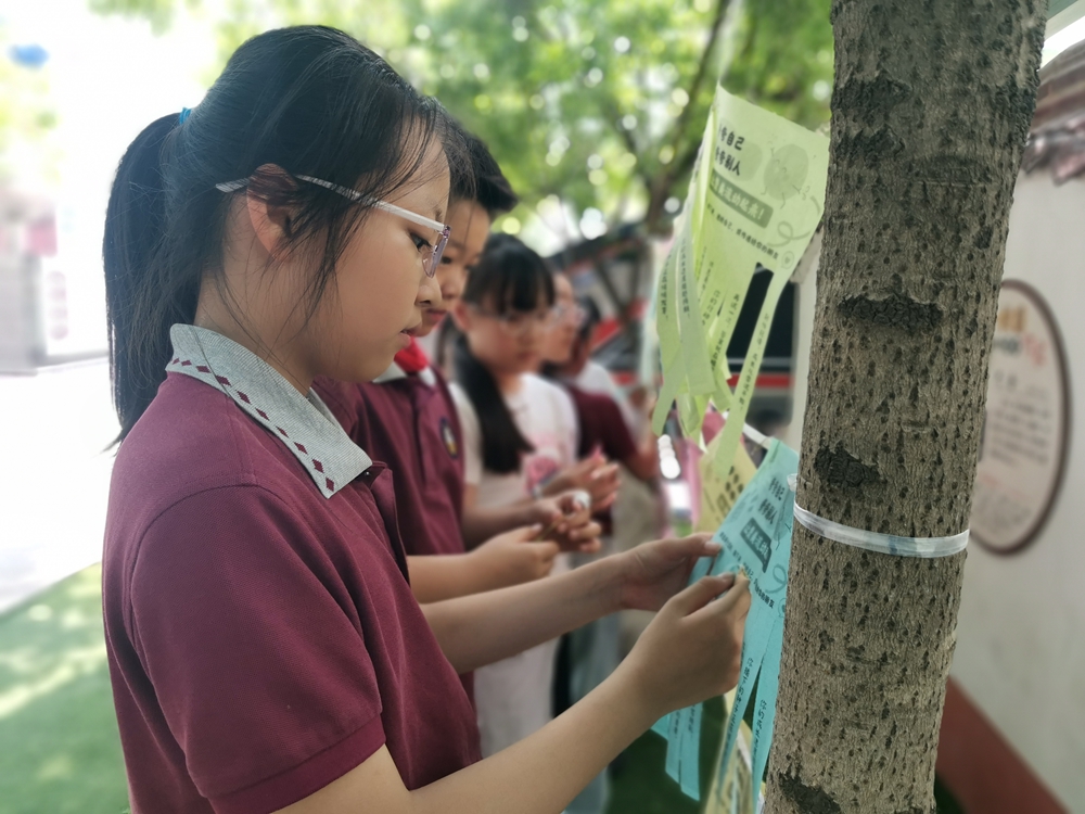 古树下的“心灵奇旅”，淮河东路小学的心理课太治愈了！ - 图4