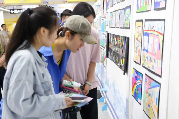 “流动的儿童艺术馆”来啦！济南儿童艺术作品亮相100座地铁站 - 图8