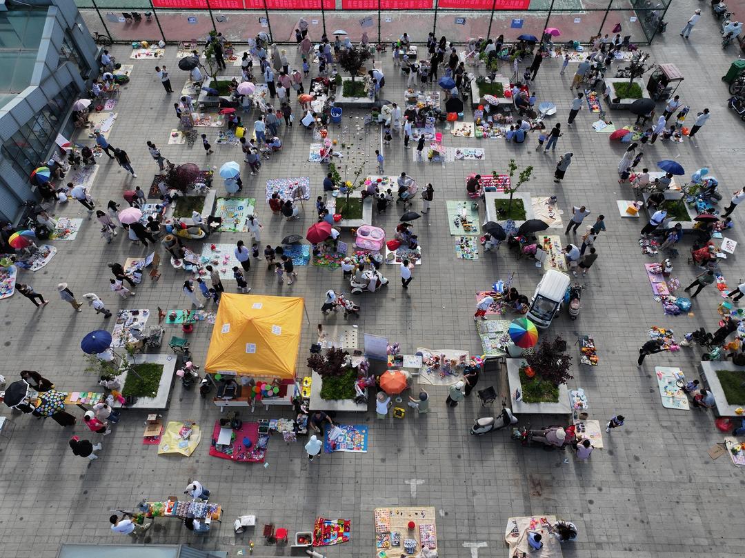 市集聚童心 邻里暖人心 临清市青年路街道常态化开展文明邻里市集活动 - 图6