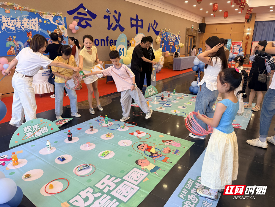 庆“六一”，中国电信衡阳分公司举办“拥抱AI 共创智铃”员工亲子游园系列活动 - 图2