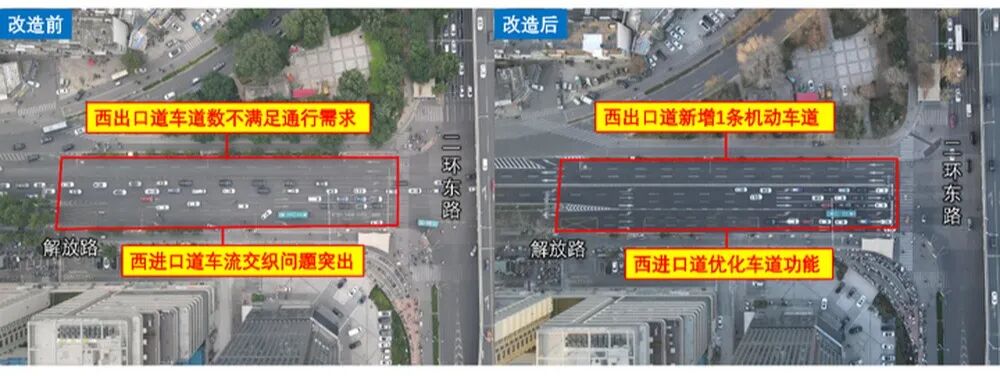 济南两大路口，通行方式有变 - 图1