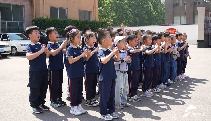 潍坊昌乐：童心致敬“消防蓝” 欢歌笑语庆“六一” - 图2