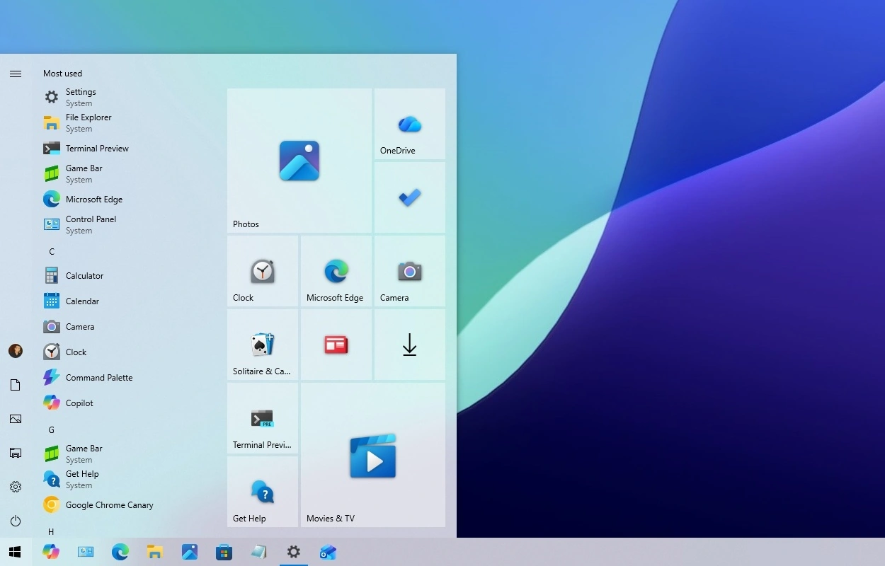 微软 Win11 开始菜单改进前瞻：可切换尺寸、增强隐私控制 - 图2