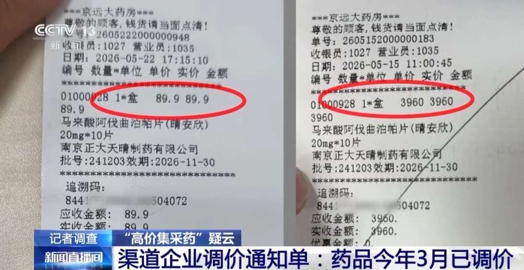 百元一盒集采药，药店竟卖3960元，呼和浩特通报：全市范围彻查新集采药品价格落地执行情况，约谈涉事药店负责人，市场监管部门行政立案 - 图4