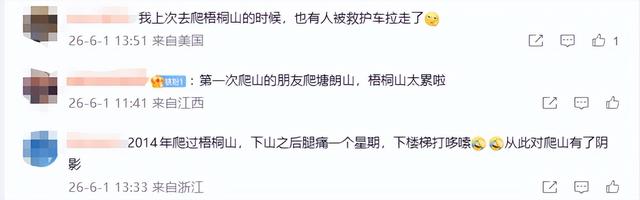 知名男星杨迪分享爬深圳梧桐山经历：朋友被救护车拉走 - 图10