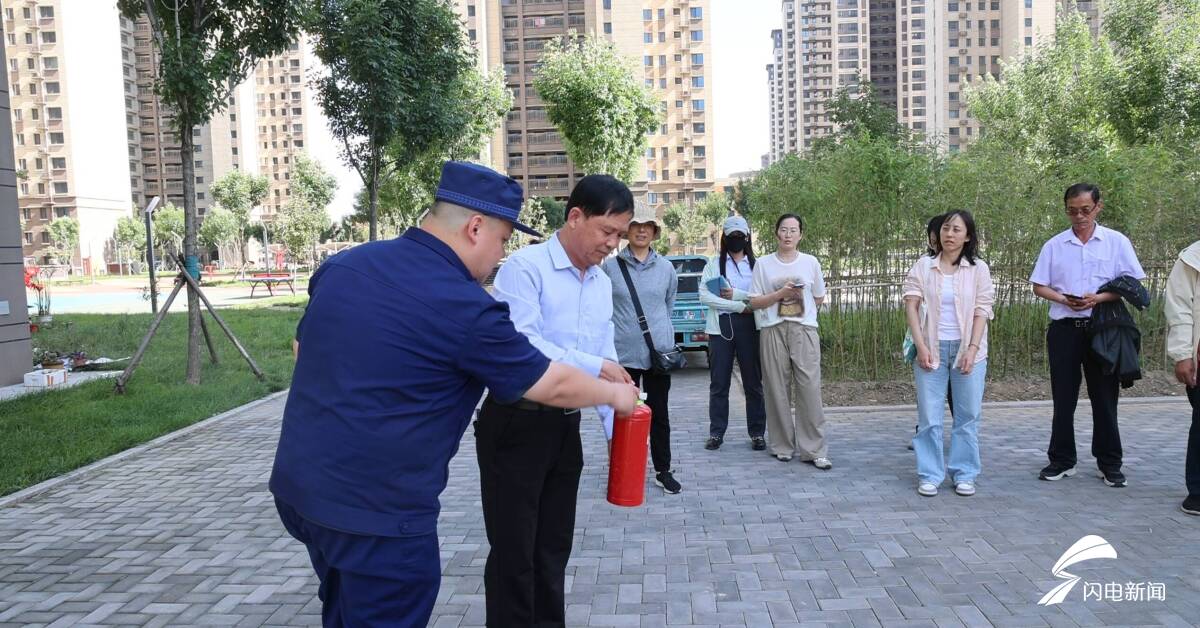 滨州：消防联合机关工委进社区 培训演练助力安全生产月 - 图3