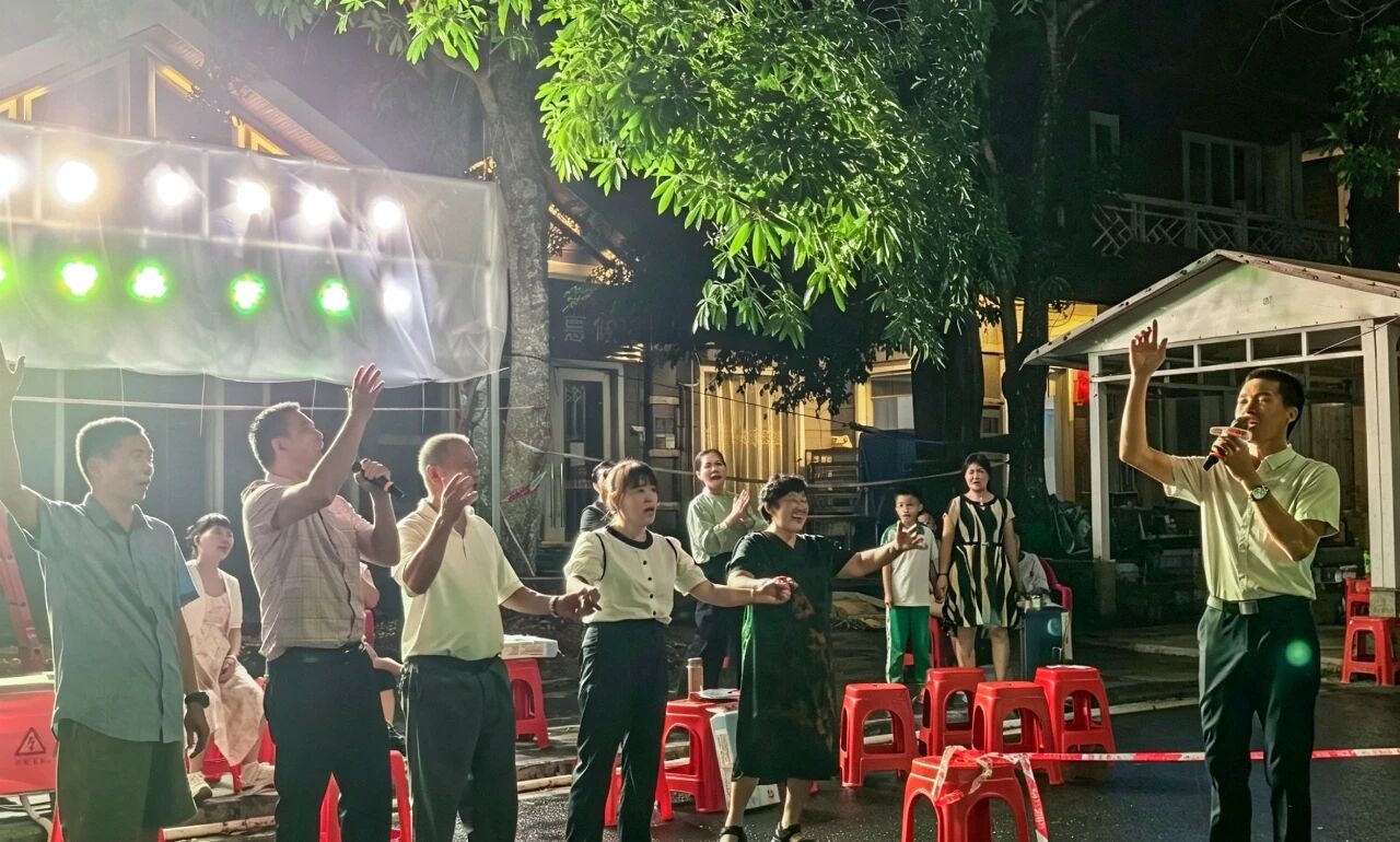 白沙这场夜市宣讲有“知”有味、入脑入心 - 图2