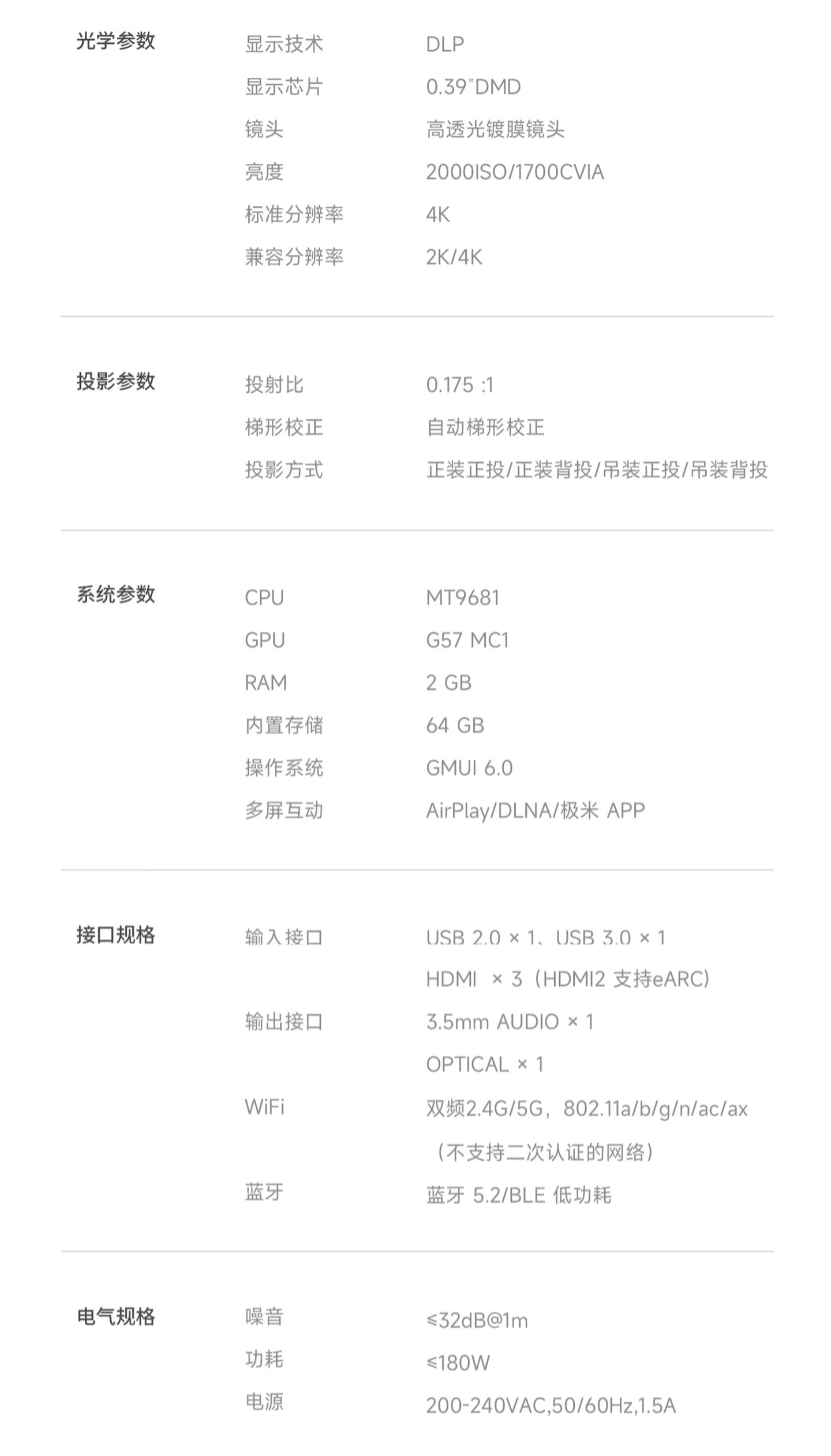 极米 MIRA 4K 系列激光电视开售，6499 元起 - 图4