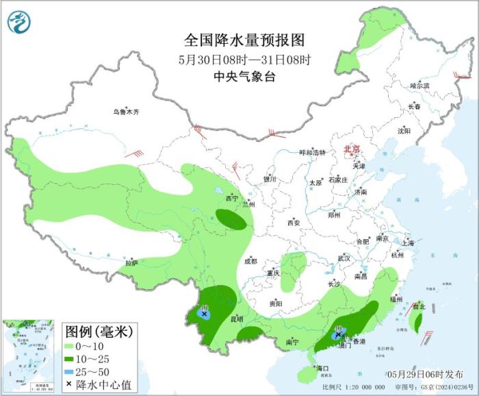 云黔桂等地有较强降水 西北部分地区有沙尘天气 - 图3