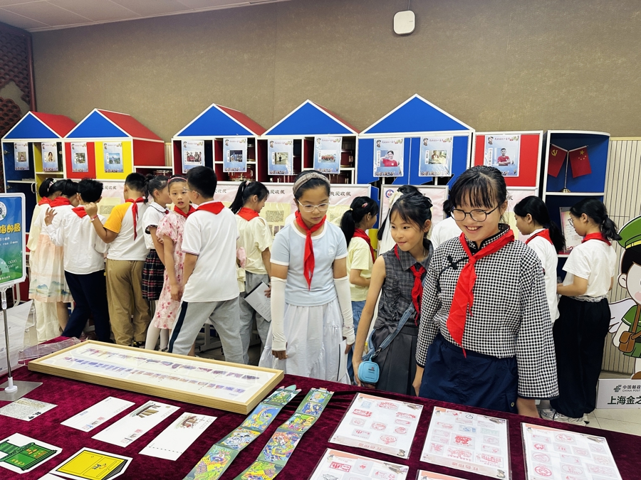 全国第一家红色少年主题邮局6岁了！最新一家少年邮局落户浦东 - 图4