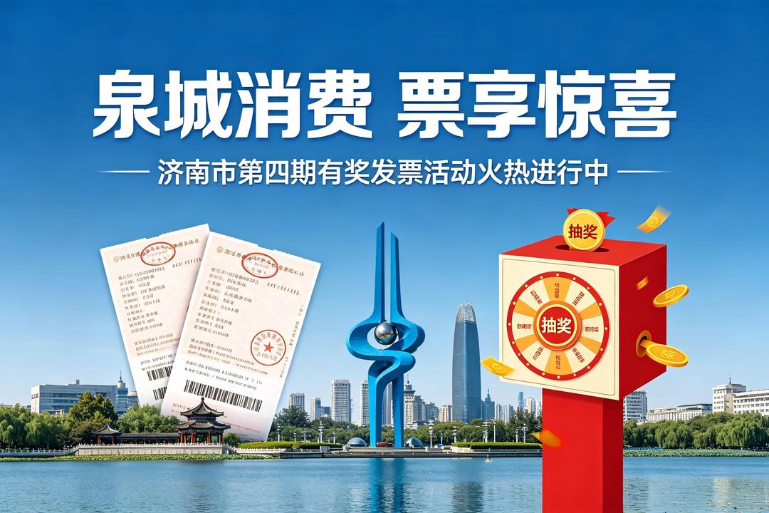 最后几天！济南第四期有奖发票活动即将截止，一张发票可抽两次奖 - 图1