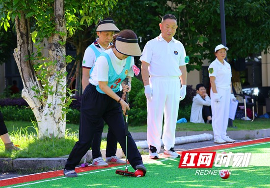 2026年湖南省中老年女子门球赛在武陵源开幕（组图） - 图5
