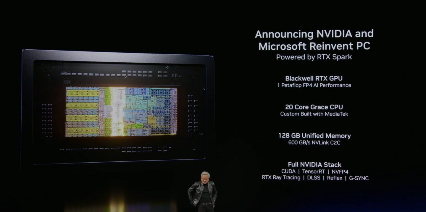 英伟达 RTX Spark 处理器发布：联发科 20 核 CPU + RTX GPU - 图6