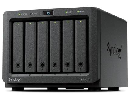 群晖推出全闪存储服务器FS200T：6个2.5 SATA盘位，J4125 - 图1