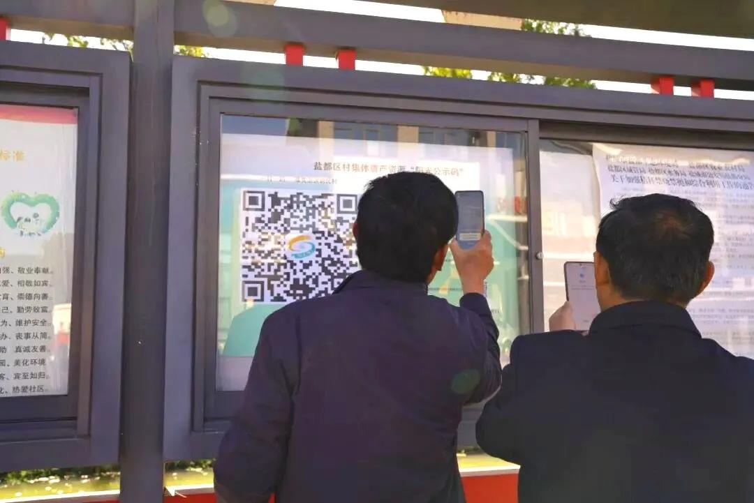 盐城盐都：一村一码 “三资”监管添“智”力 - 图1