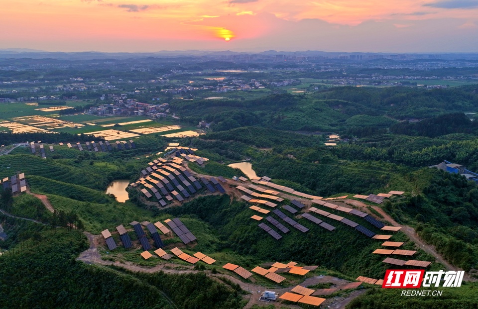 常宁：光伏发电 荒山变“金山” - 图3