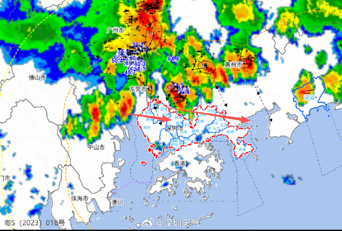 深圳发布分区雷雨大风黄色预警信号！全市进入暴雨戒备状态 - 图5