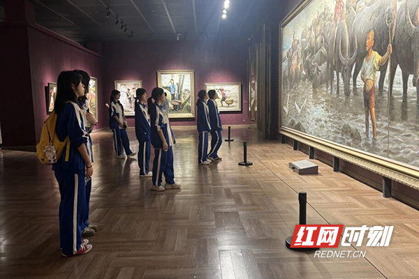 株洲市四中高一美术生开展沉浸式艺术研学之行 - 图1