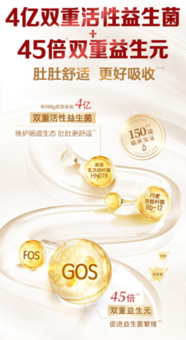 婴儿吃什么奶粉好吸收？金领冠珍护新生儿奶粉硬核配方 - 图2