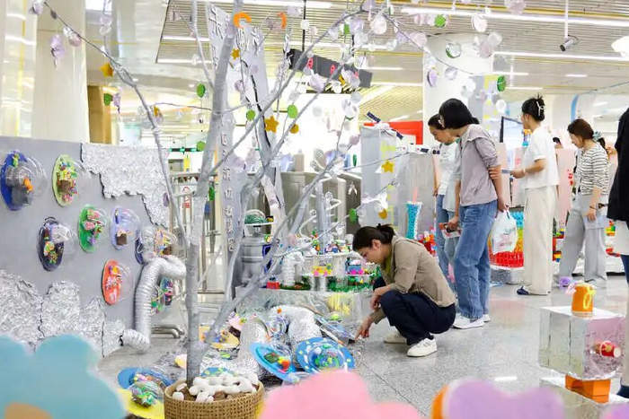 “流动的儿童艺术馆”来啦！济南儿童艺术作品亮相100座地铁站 - 图2