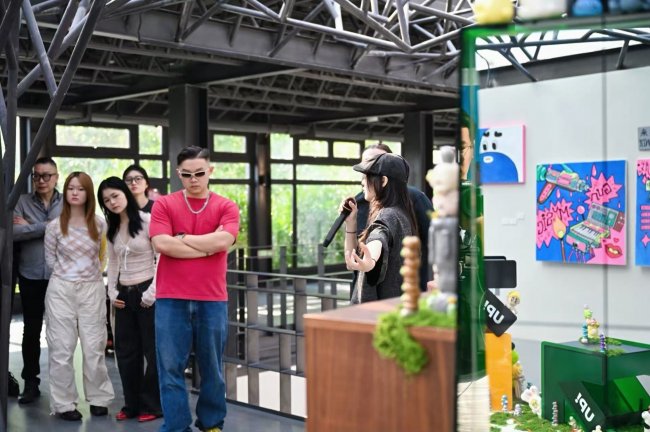 五色共生，艺启社区｜「最是红橙黄绿橘」青年先锋艺术群展 在方寸山当代艺术中心启幕 - 图14