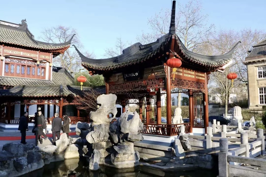 德国汉堡竟有豫园“双胞胎”，背后是40年的友城情 - 图2