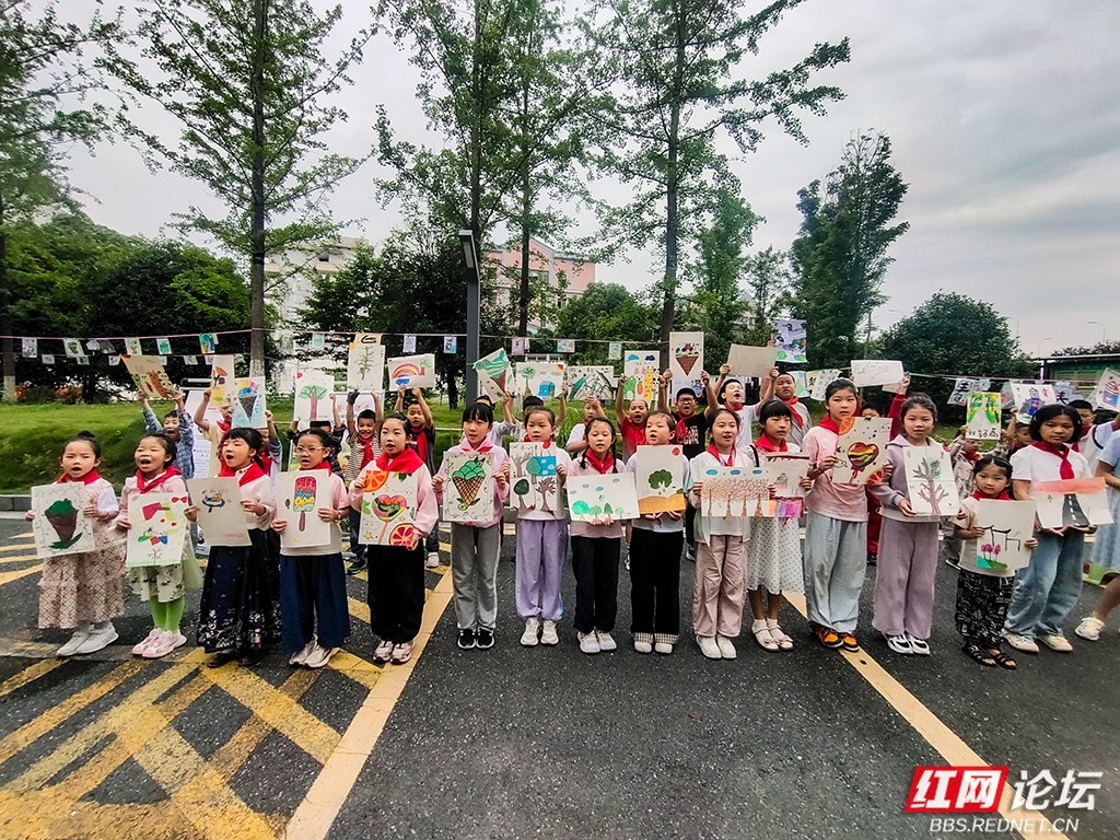 笔墨绘童心，艺起过“六一”！益阳这场写生采风课新意满满 - 图18