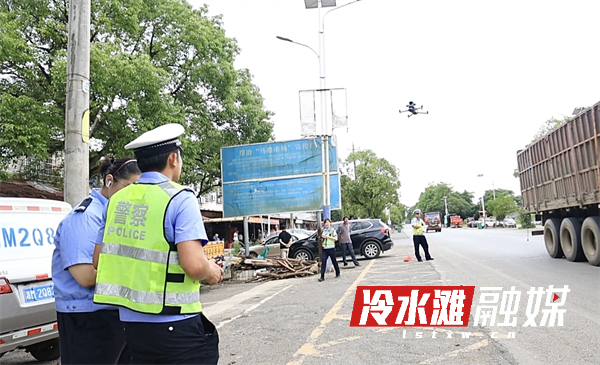 永州冷水滩：空巡地查除隐患 宣教进村送平安 - 图1