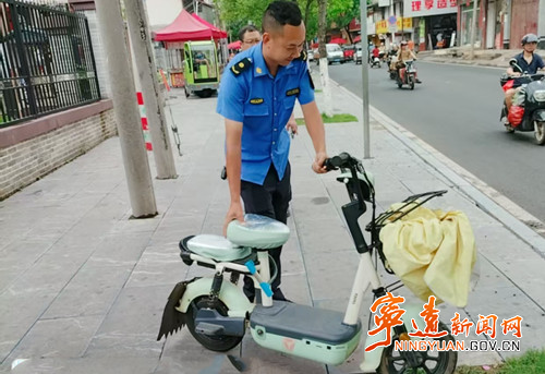 宁远县城管局：规范经营环境 守护民生烟火 - 图1